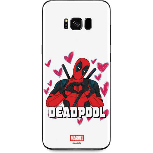 Marvel Deadpool Legacy Deadpool Love Galaxy S8 Plus Skin